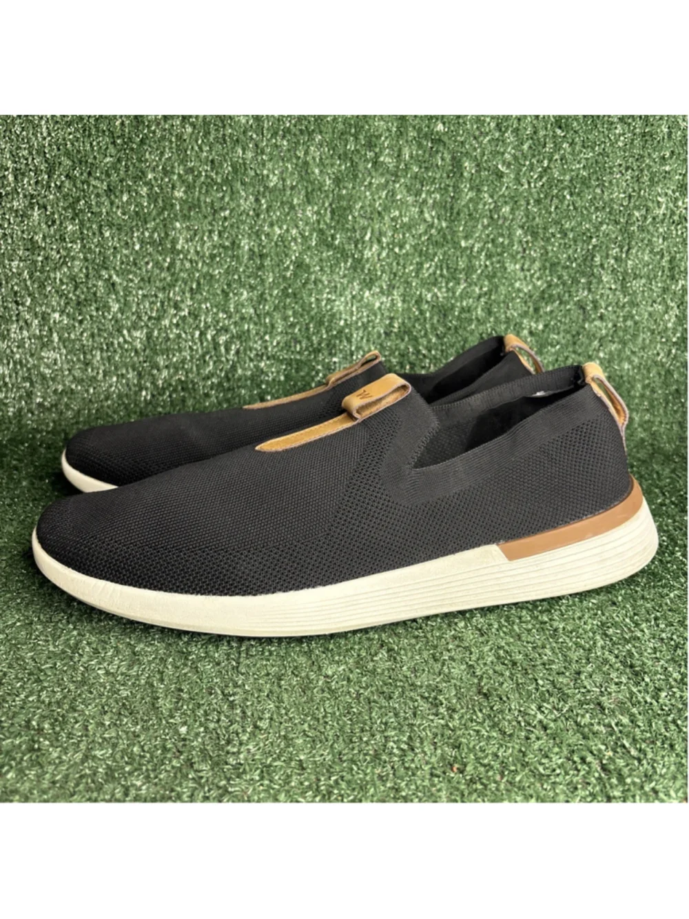 Wolf And Shepherd Swiftknit Loafer Men’s Size 15 Black Knit Slip‎ On Shoes
